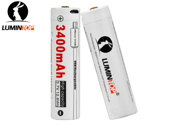 Porcellana Batteria ricaricabile dello ione di USB 18650 Li del LED degli accessori affidabili della torcia elettrica fornitore